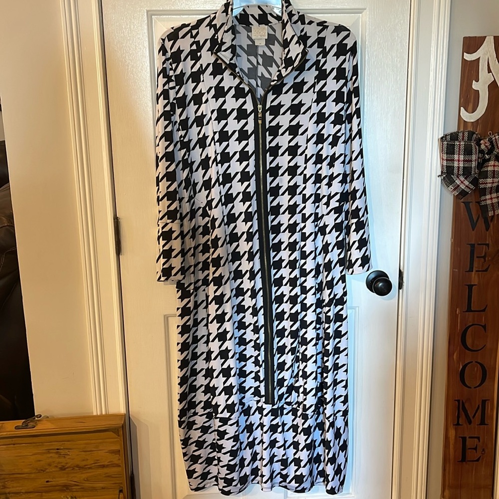 Zadie B Houndstooth Bubble Dress